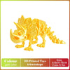 3D Printed Tyrannosaurus Rex Realistic Dinosaur Model Jointed Full Movable Birthday Gift Realistic Animals Decorative Desktop
