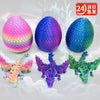 3D Printed Dragon Ornament Desktop Ornament 3d Printed Animals Home Office Craft Printed Figures Christmas Gifts