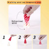 3D Printed Spiral Cone Pyramid Passthrough Sculpture Pass Through Pyramid Toy Mini Vortex Thread illusion Cone Spiral Ornaments