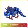 3D Printed Tyrannosaurus Rex Realistic Dinosaur Model Jointed Full Movable Birthday Gift Realistic Animals Decorative Desktop