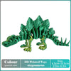 3D Printed Tyrannosaurus Rex Realistic Dinosaur Model Jointed Full Movable Birthday Gift Realistic Animals Decorative Desktop
