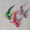 3D Printed Dragon Ornament Desktop Ornament 3d Printed Animals Home Office Craft Printed Figures Christmas Gifts