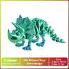 3D Printed Tyrannosaurus Rex Realistic Dinosaur Model Jointed Full Movable Birthday Gift Realistic Animals Decorative Desktop