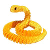 Snake Toy 3D Printed Viper Toy Gem Eye Joints Movable Figure Landscaping Ornaments Office Decoration Home Decorations Decor Toys