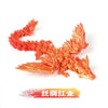 3D Printed Dragon Ornament Desktop Ornament 3d Printed Animals Home Office Craft Printed Figures Christmas Gifts