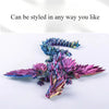 3D Printed Dragon Ornament Desktop Ornament 3d Printed Animals Home Office Craft Printed Figures Christmas Gifts