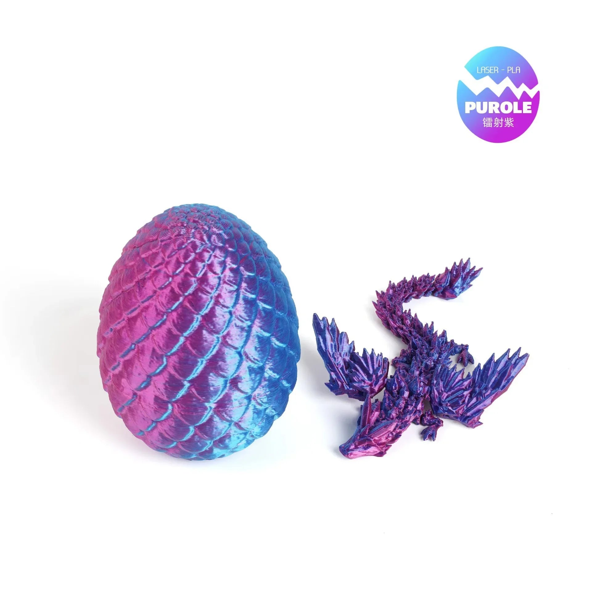 3D Printed Dragon Ornament Desktop Ornament 3d Printed Animals Home Office Craft Printed Figures Christmas Gifts