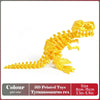 3D Printed Tyrannosaurus Rex Realistic Dinosaur Model Jointed Full Movable Birthday Gift Realistic Animals Decorative Desktop