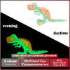 3D Printed Tyrannosaurus Rex Realistic Dinosaur Model Jointed Full Movable Birthday Gift Realistic Animals Decorative Desktop