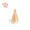 3D Printed Spiral Cone Pyramid Passthrough Sculpture Pass Through Pyramid Toy Mini Vortex Thread illusion Cone Spiral Ornaments