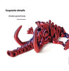 3D Printed Tyrannosaurus Rex Realistic Dinosaur Model Jointed Full Movable Birthday Gift Realistic Animals Decorative Desktop